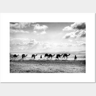 Egyptian Camel Caravan Near Olivet, Jerusalem 1918 Posters and Art